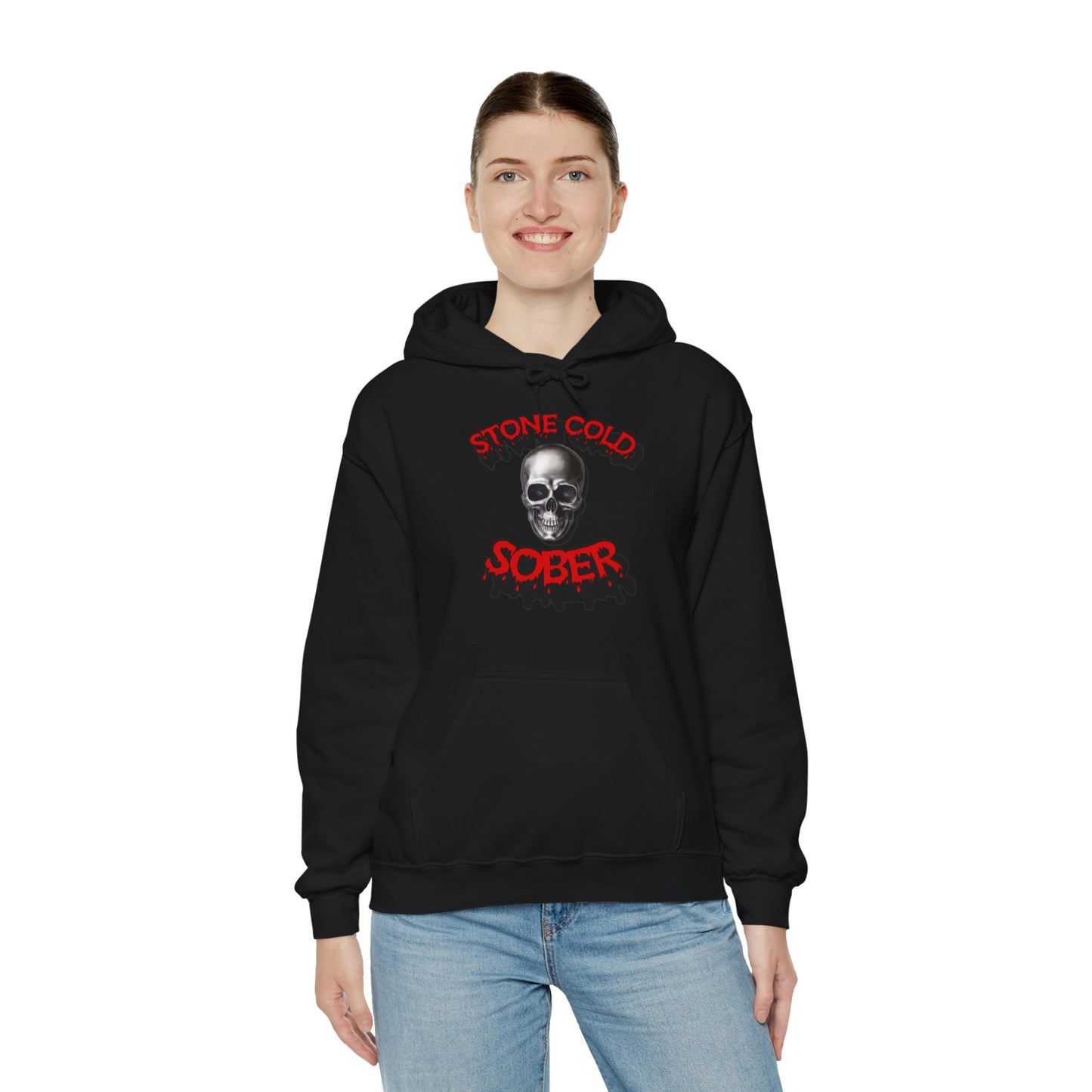 Stone Cold Sober Unisex Heavy Blend™ Hooded Sweatshirt