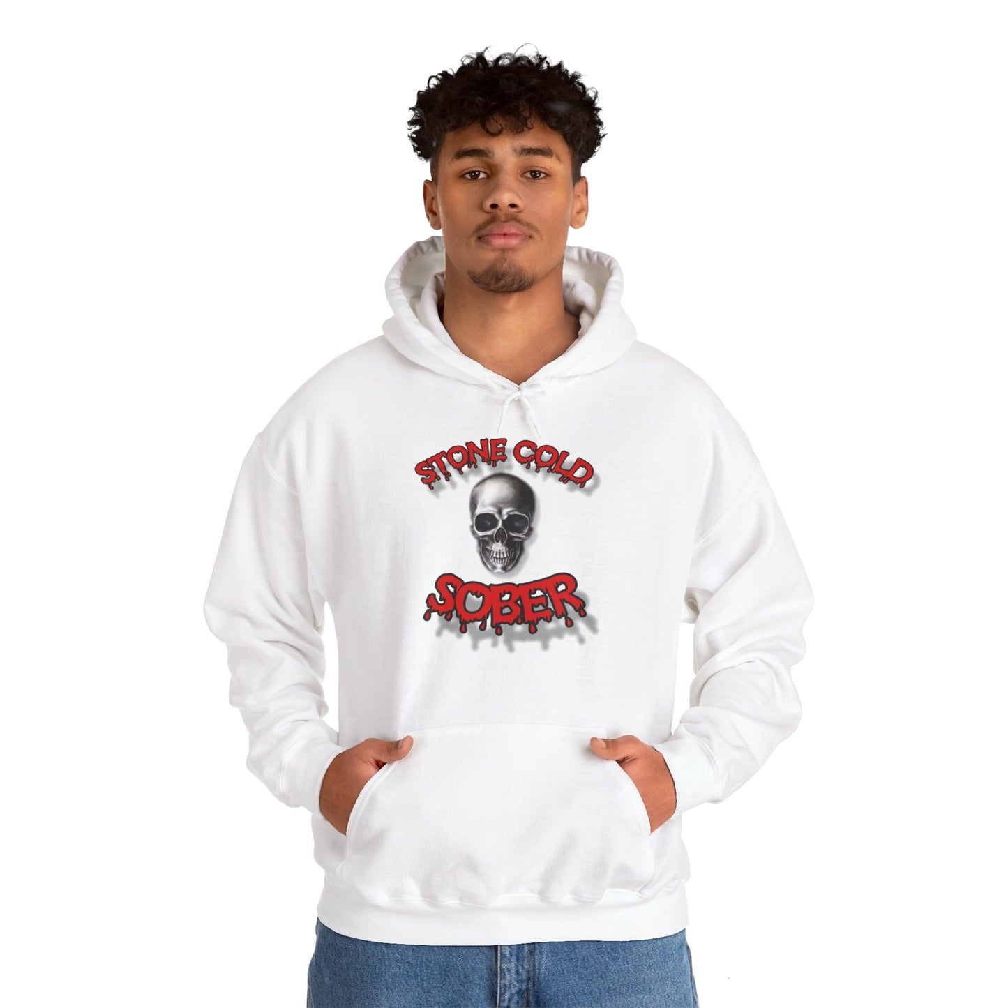 Stone Cold Sober Unisex Heavy Blend™ Hooded Sweatshirt