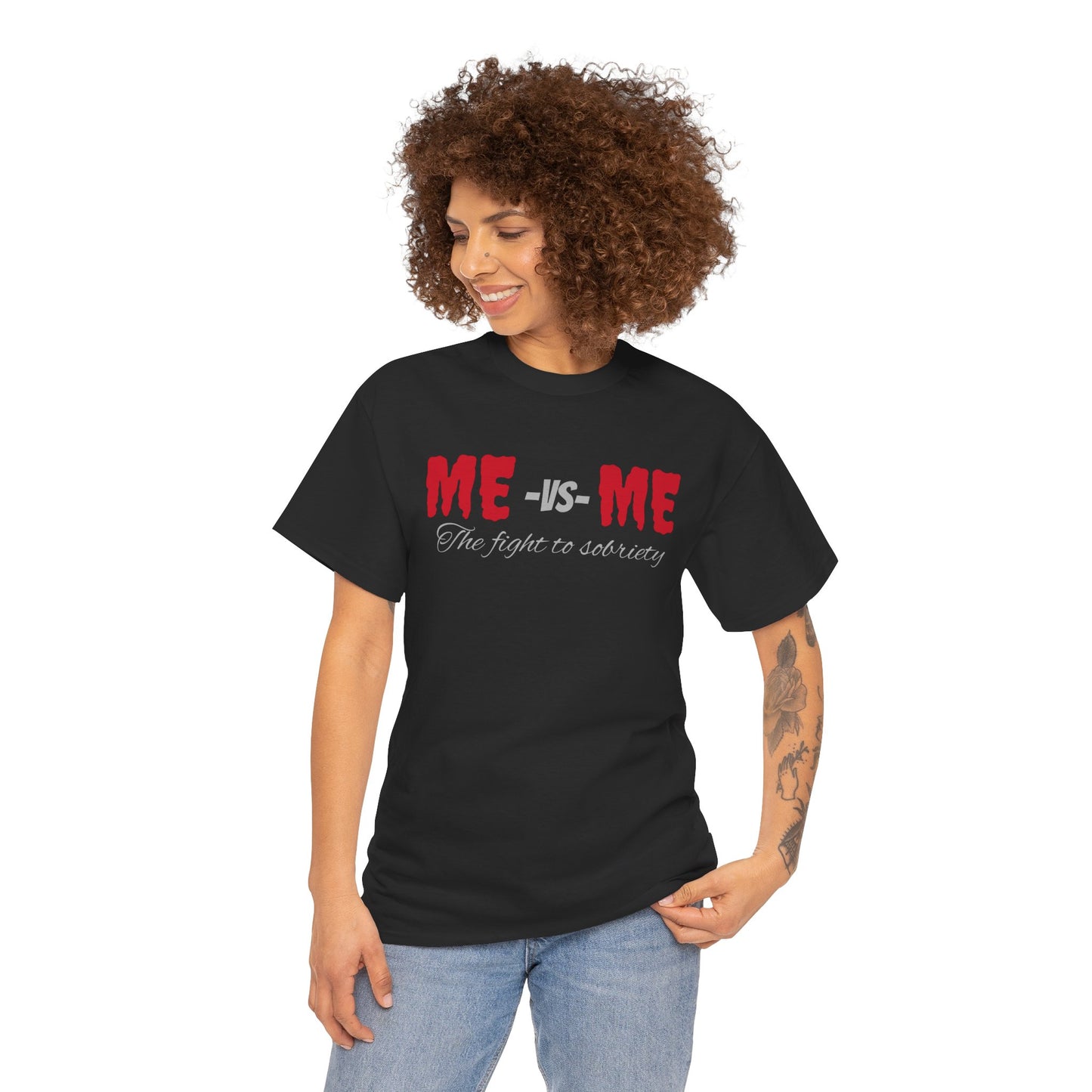 ME -vs- ME Unisex Heavy Cotton Tee