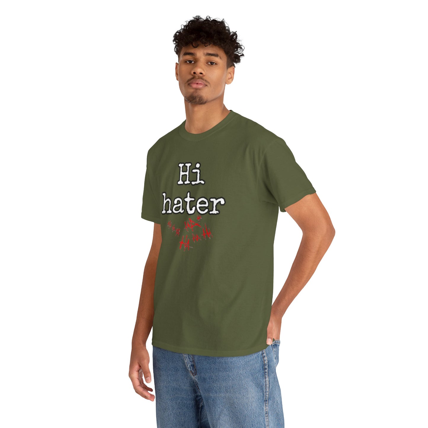 Hi hater Unisex Heavy Cotton Tee
