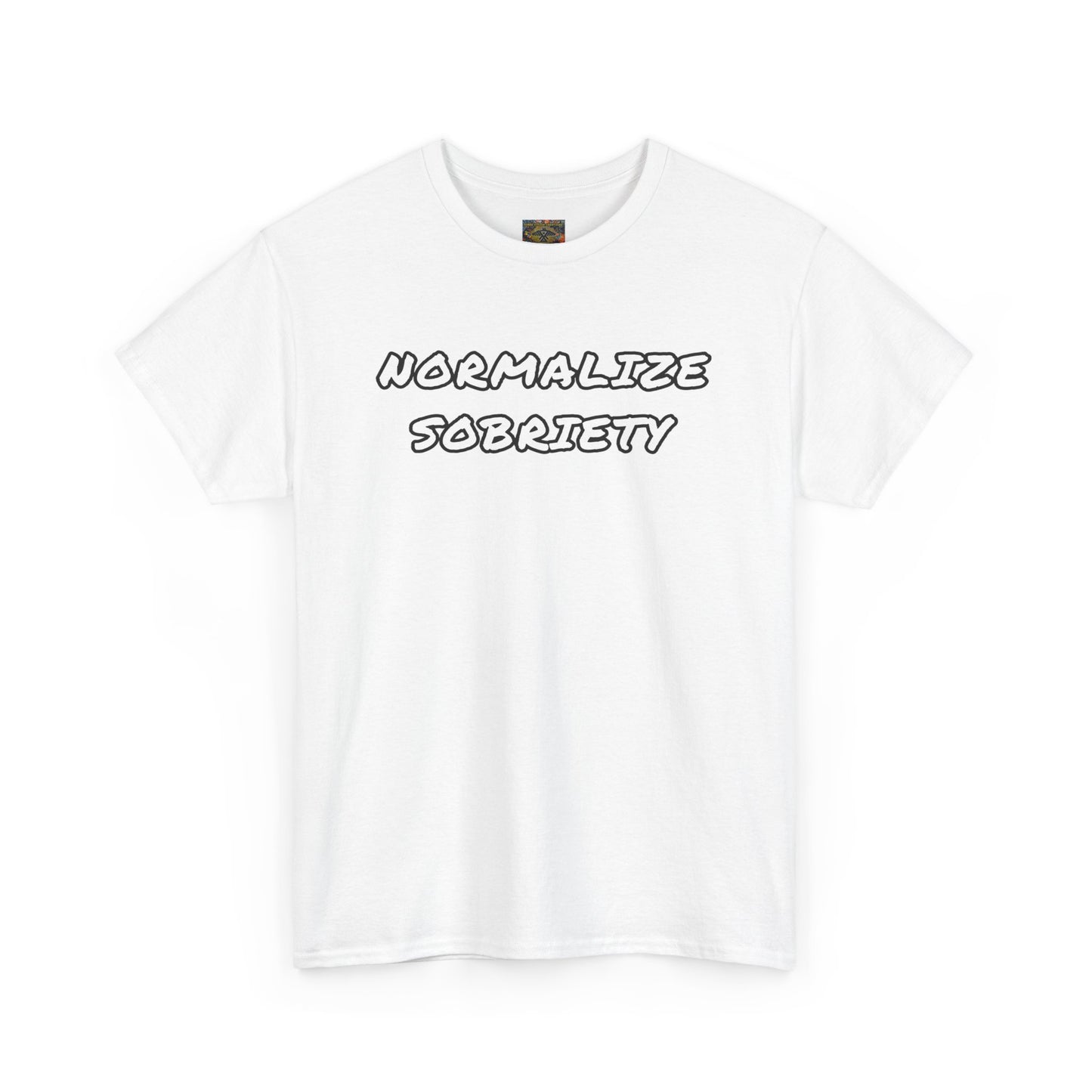 Normalize Sobriety Unisex Heavy Cotton Tee