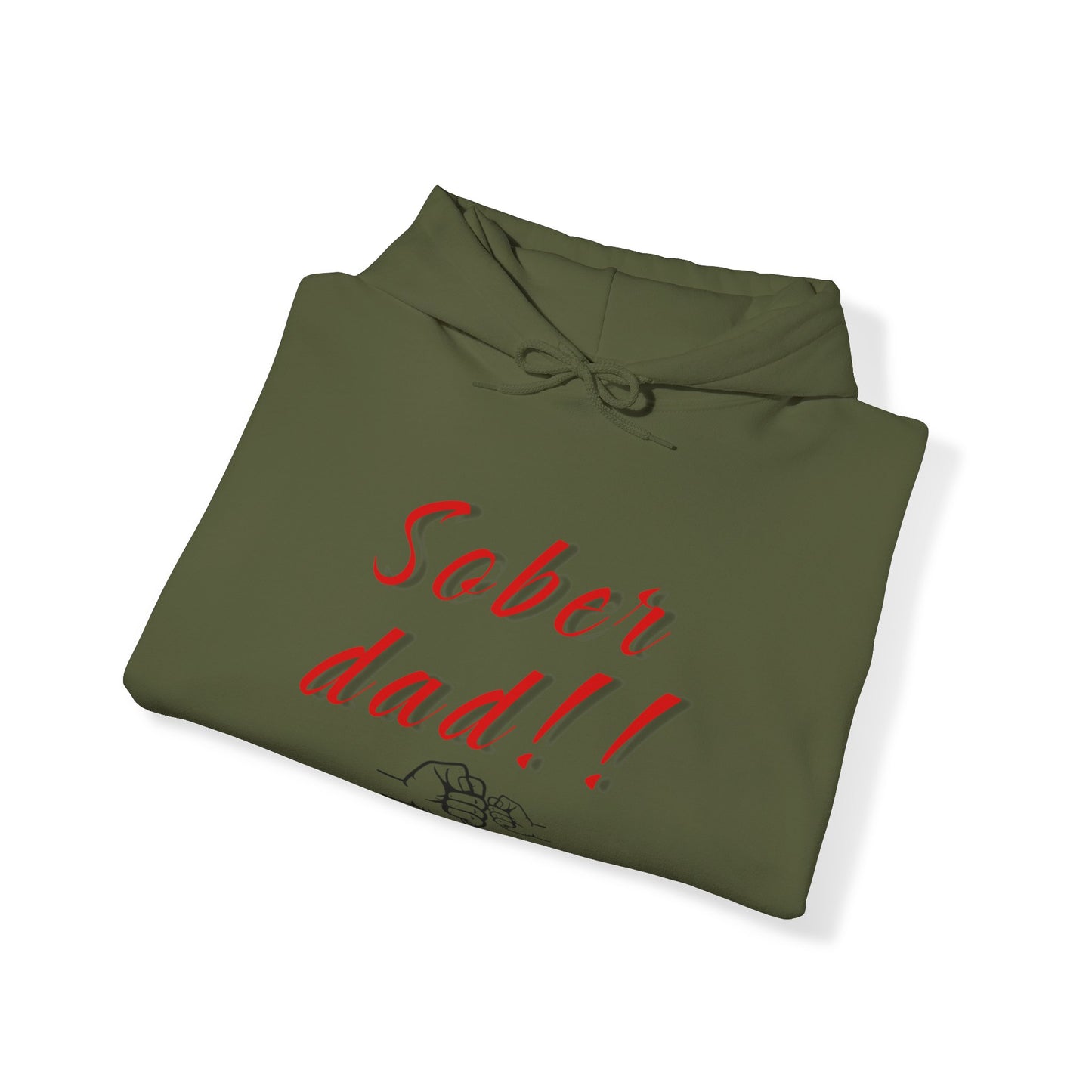 Sober dad Unisex Heavy Blend™ Hooded Sweatshirt