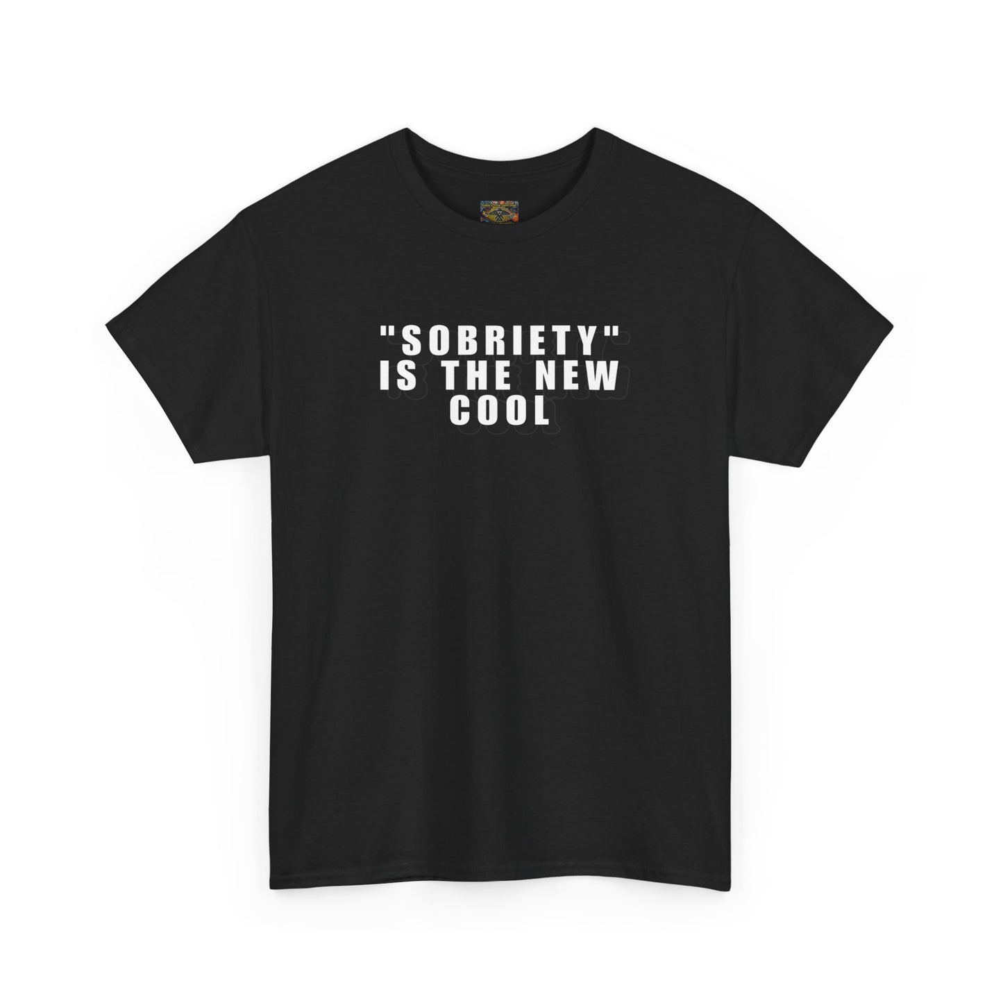 Sobriety is the new cool Unisex Heavy Cotton Tee