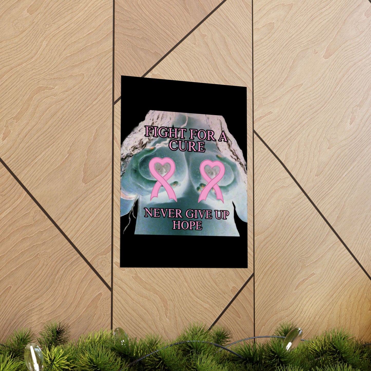 Fight for a cure Matte Vertical Posters