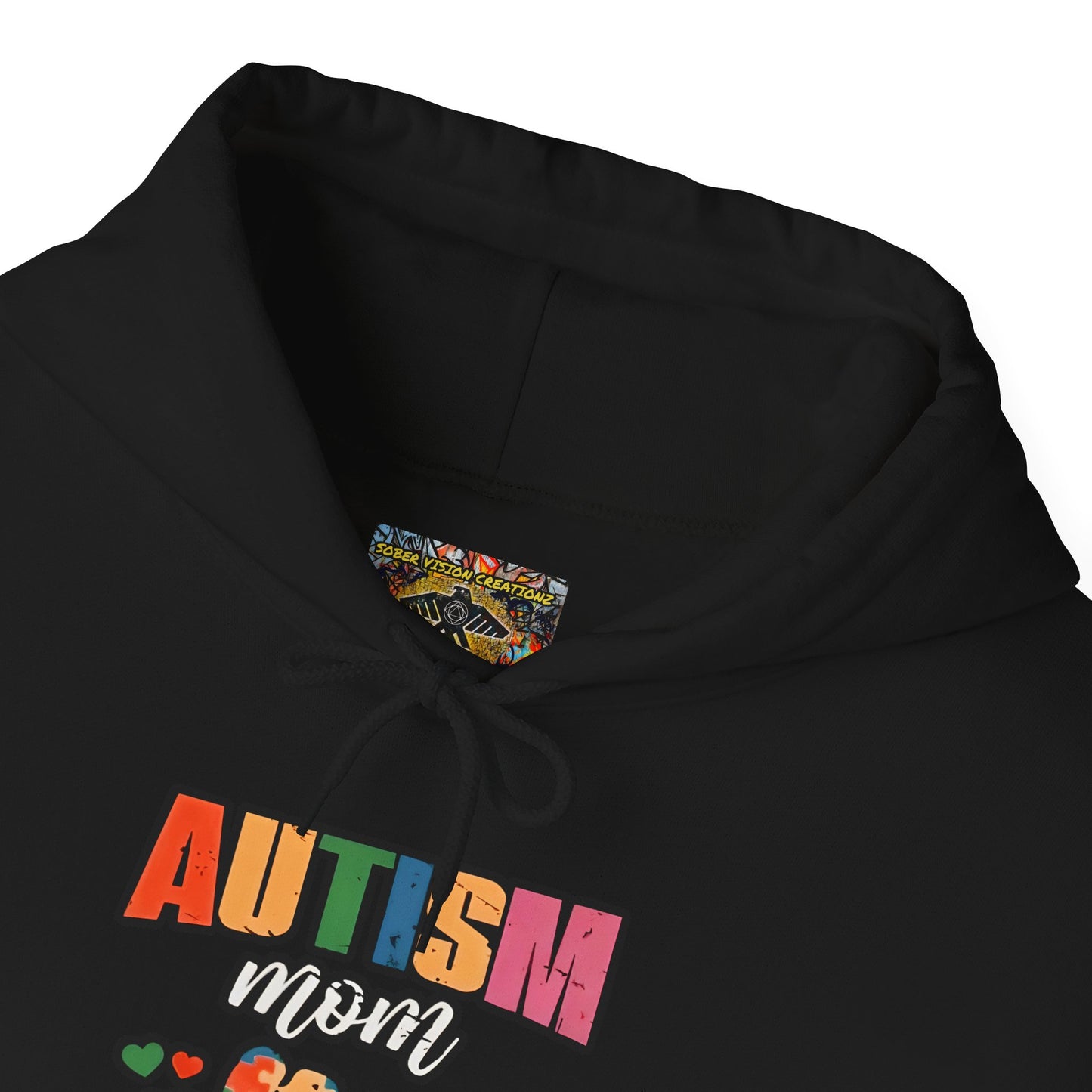 Unbreakable Autism Awareness Hoodie, Comfort Fit Sweatshirt, Gift for Autism Month, Cozy Hooded Pullover, Unisex Supportive Wear