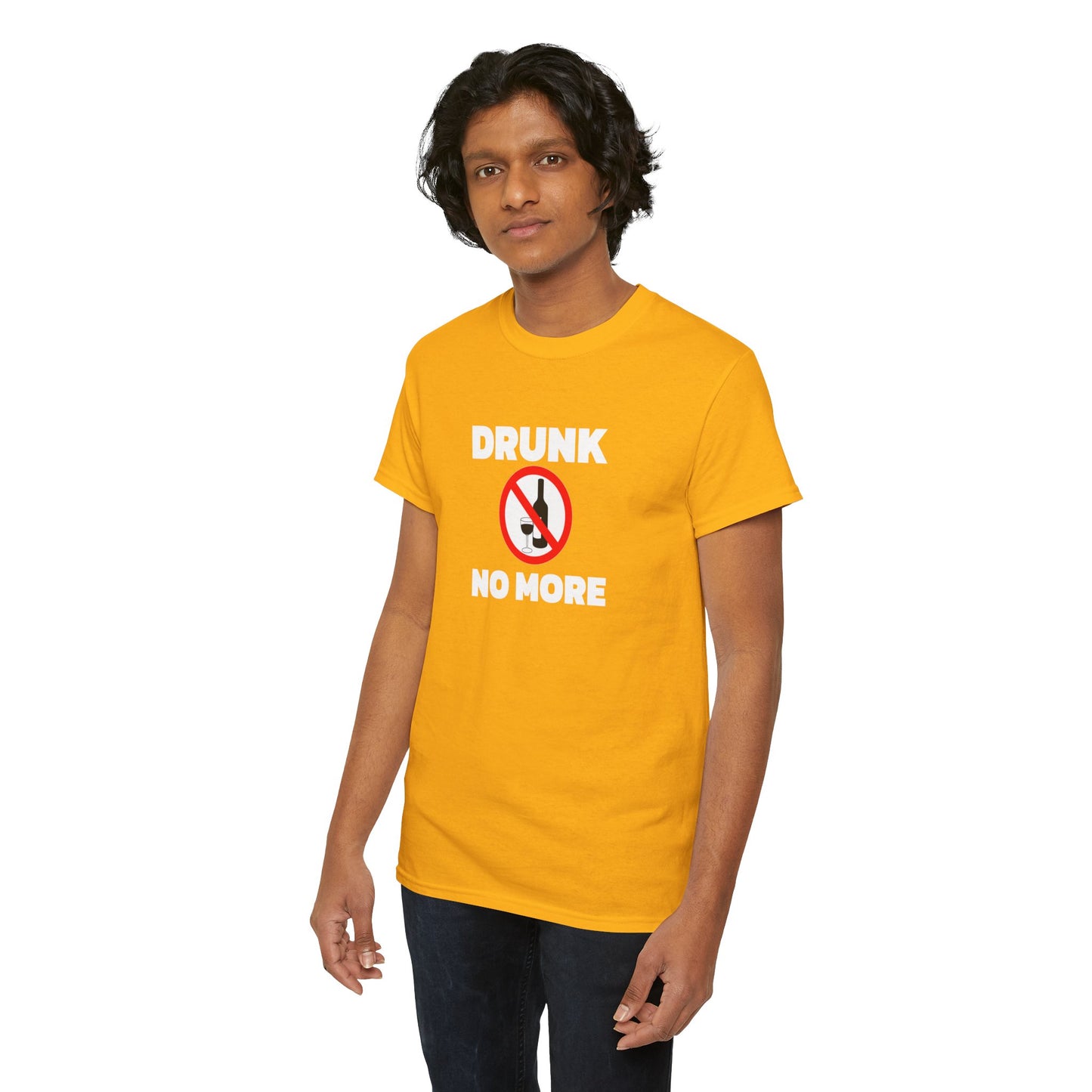 Drunk no more Unisex Heavy Cotton Tee
