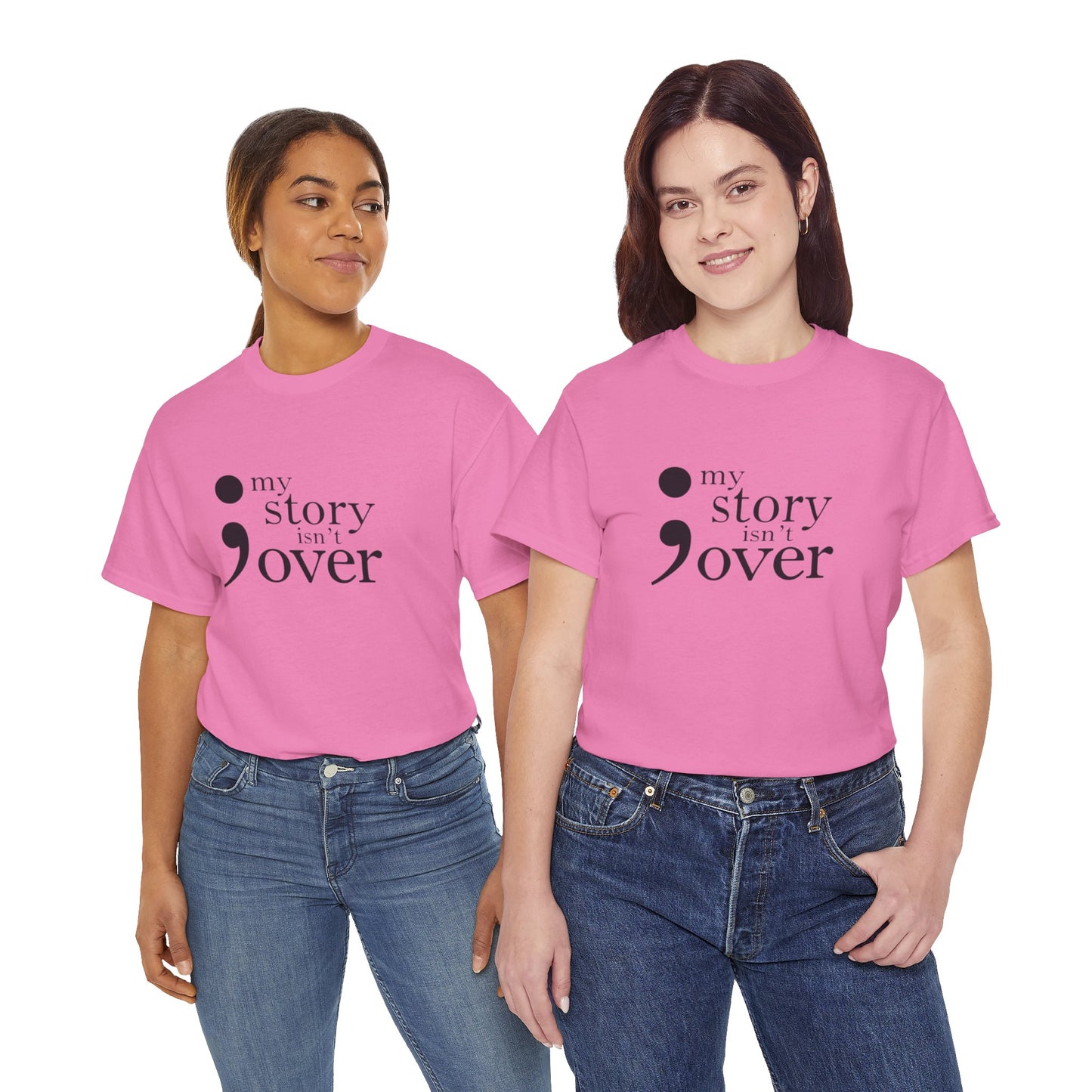 My story isn't over Unisex Heavy Cotton Tee