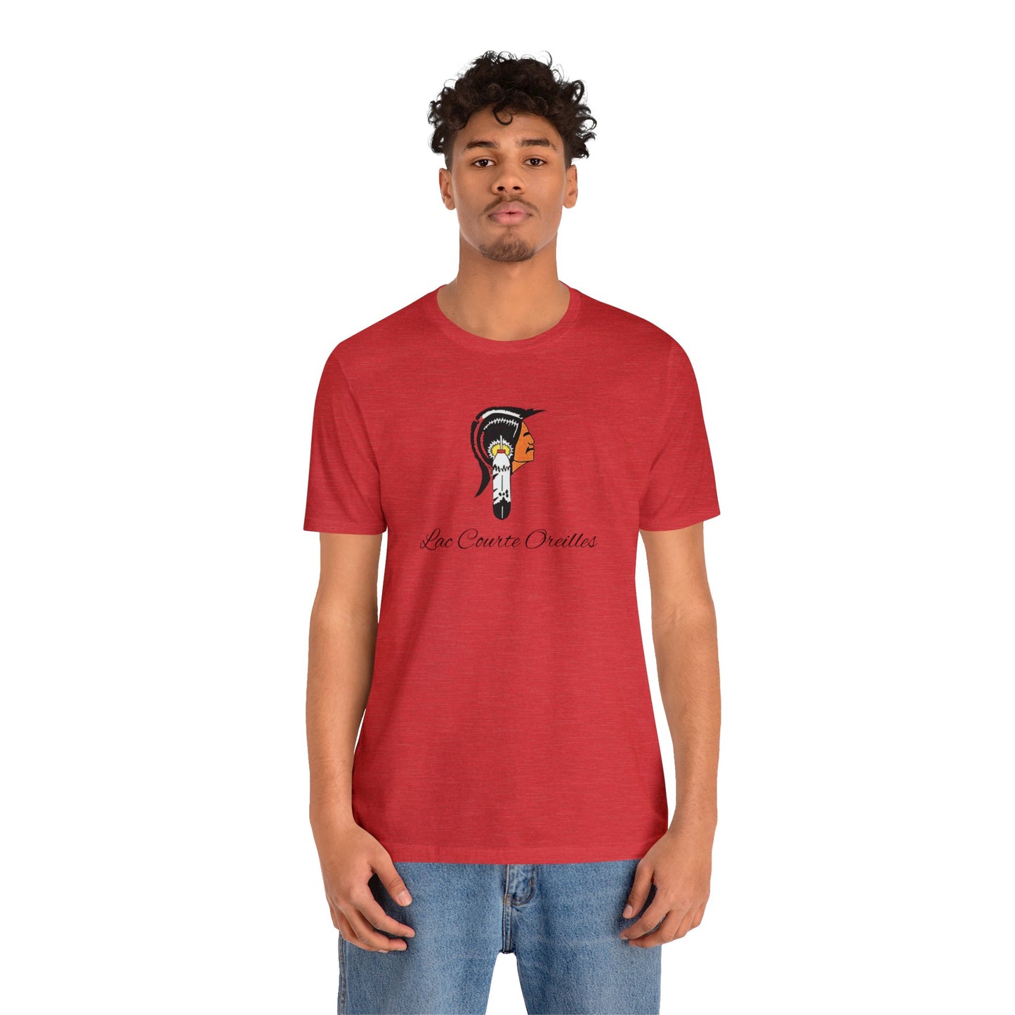 Lac Courte Oreilles logo Short Sleeve Tee