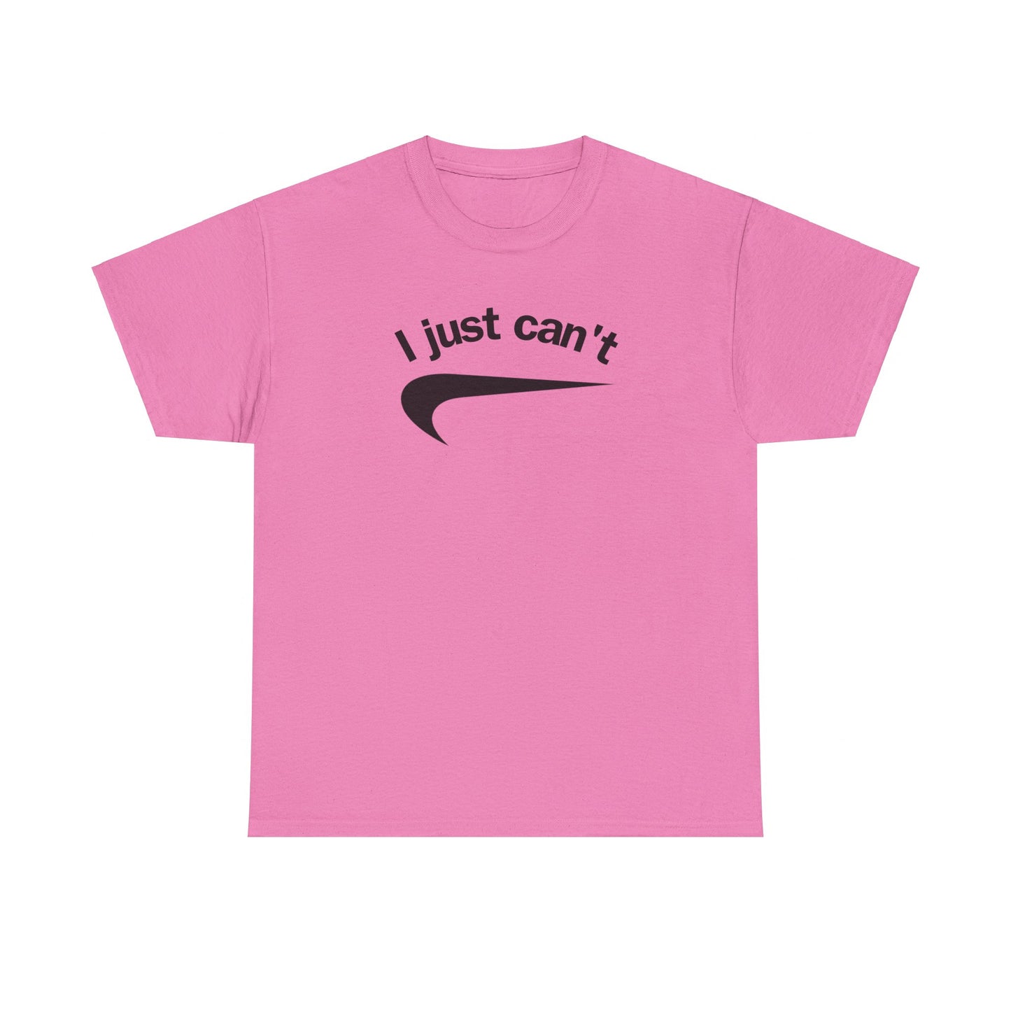 I just can't Unisex Heavy Cotton Tee