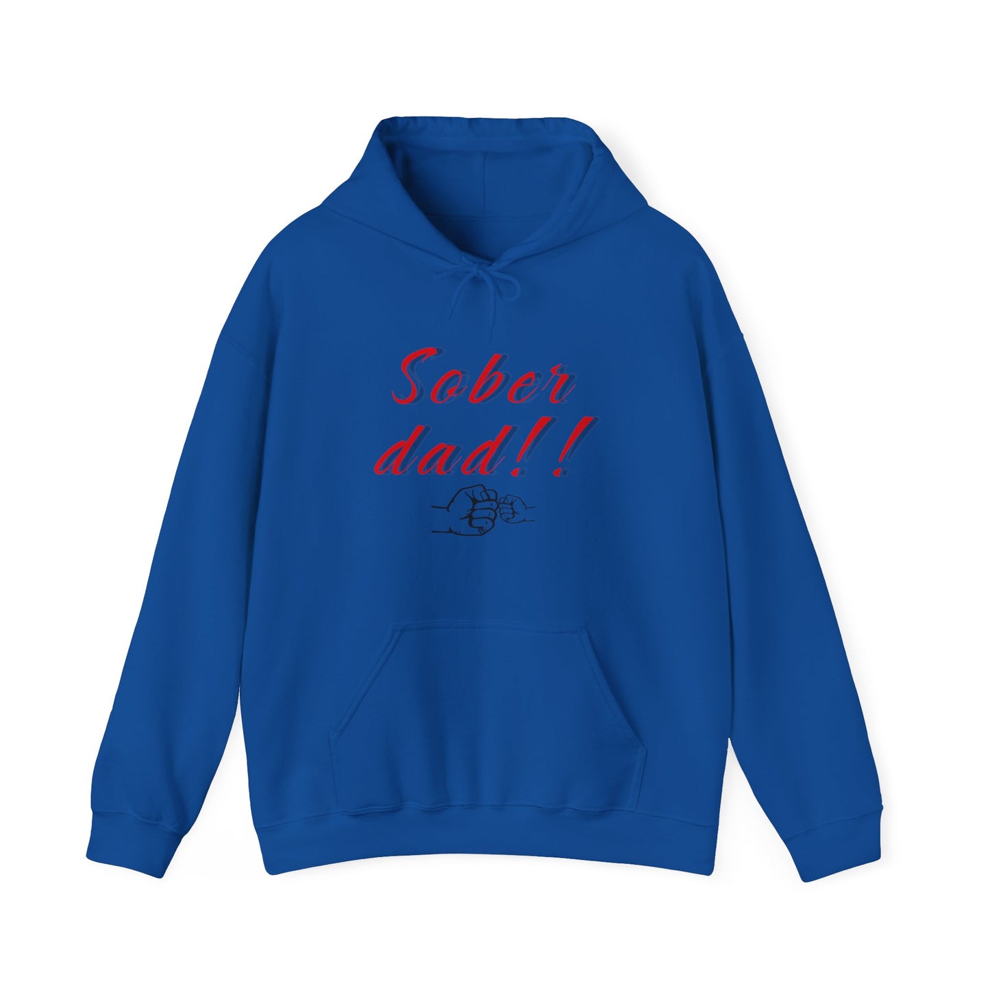 Sober dad Unisex Heavy Blend™ Hooded Sweatshirt