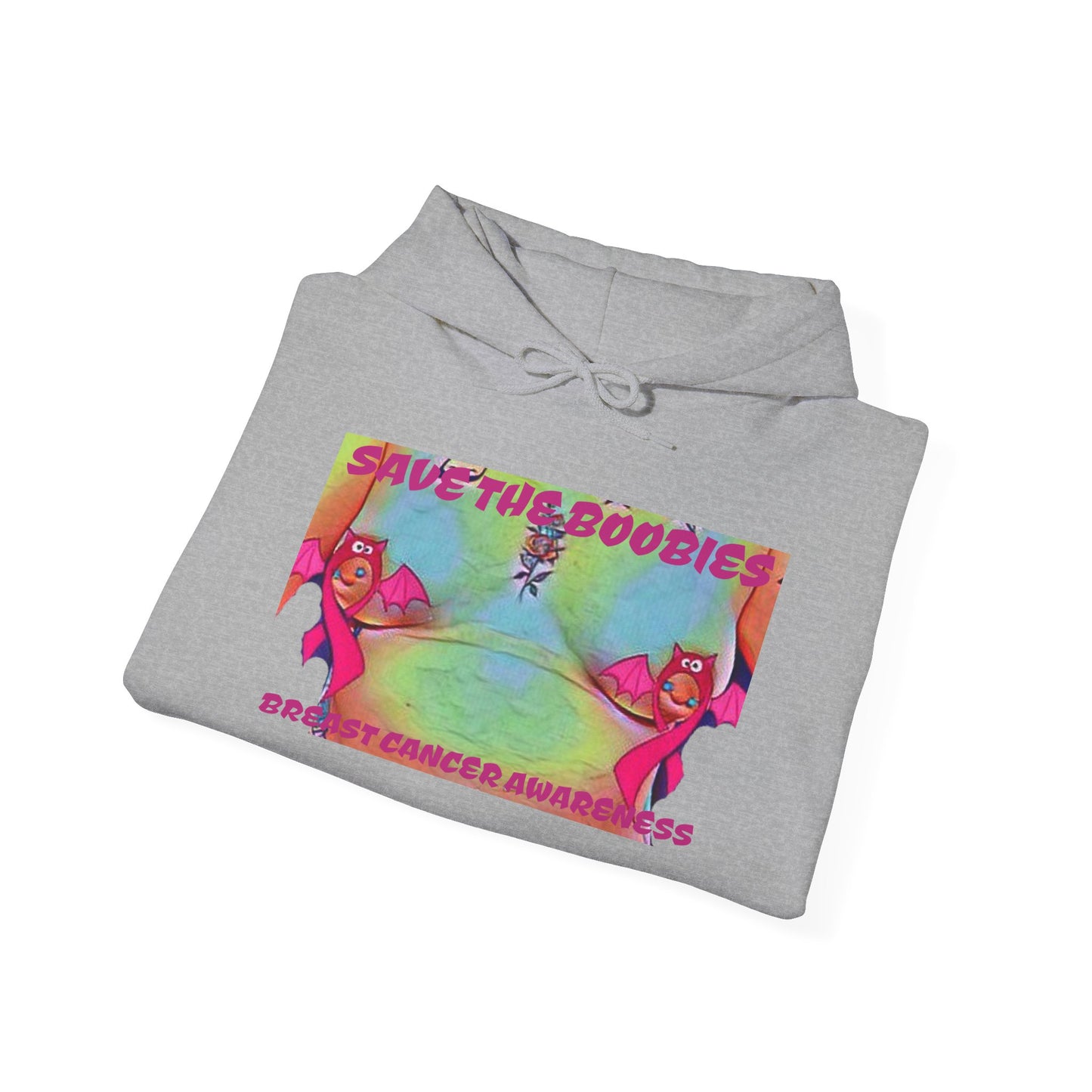 SAVE THE BOOBIES Hooded Sweatshirt