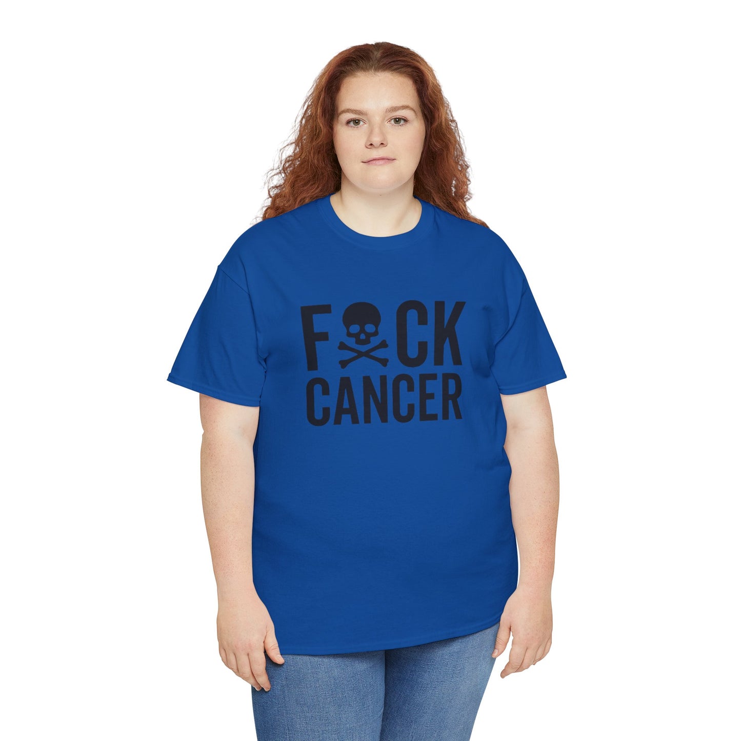 F*ck cancer Unisex Heavy Cotton Tee