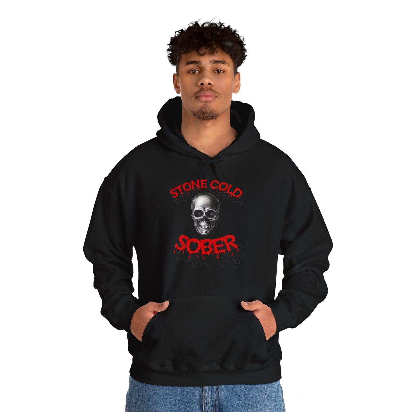 Stone Cold Sober Unisex Heavy Blend™ Hooded Sweatshirt