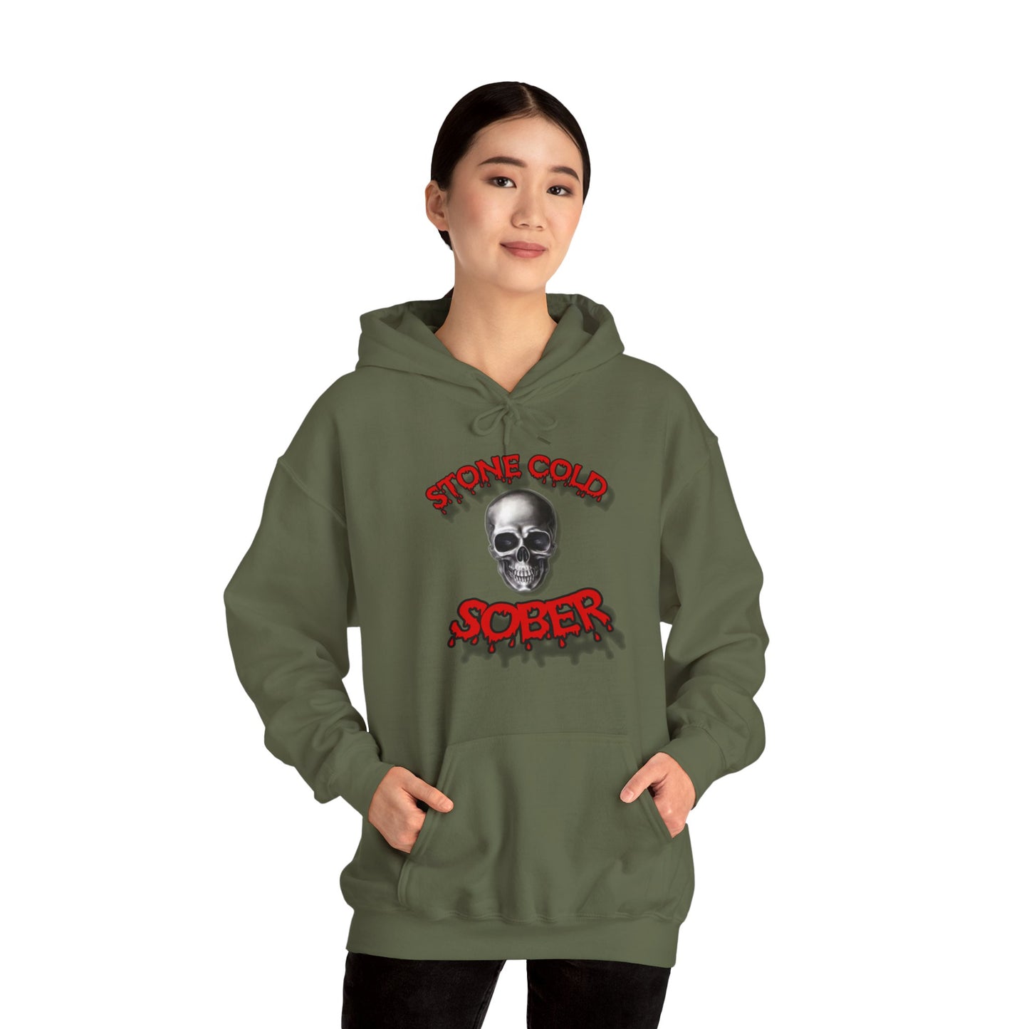 Stone Cold Sober Unisex Heavy Blend™ Hooded Sweatshirt