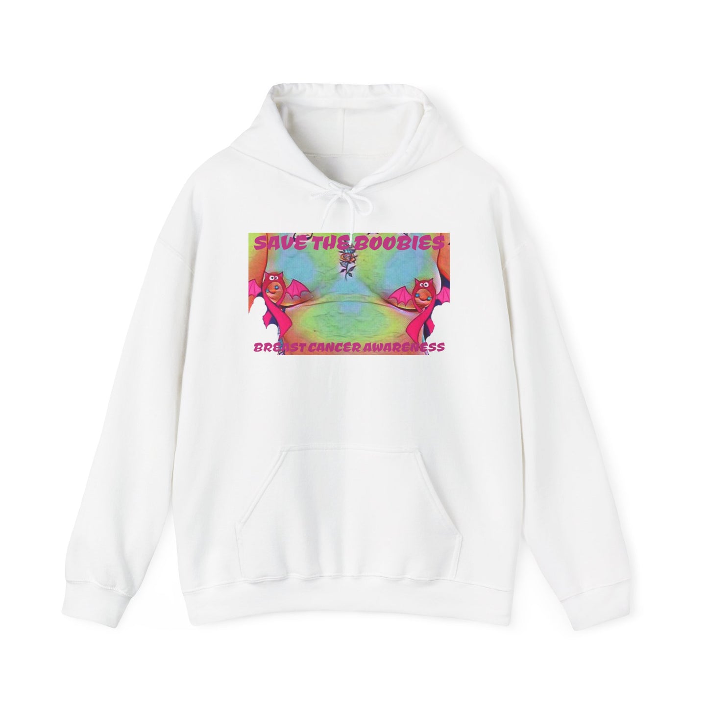 SAVE THE BOOBIES Hooded Sweatshirt