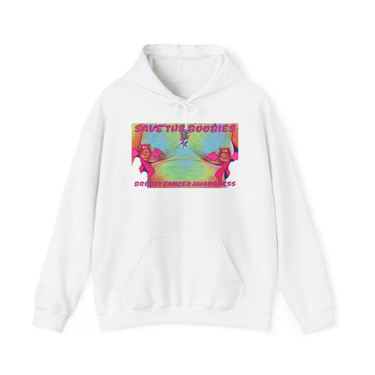 SAVE THE BOOBIES Hooded Sweatshirt