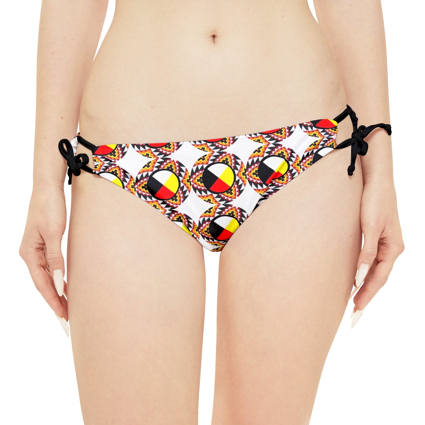 Medicine wheel Strappy Bikini Set (AOP)