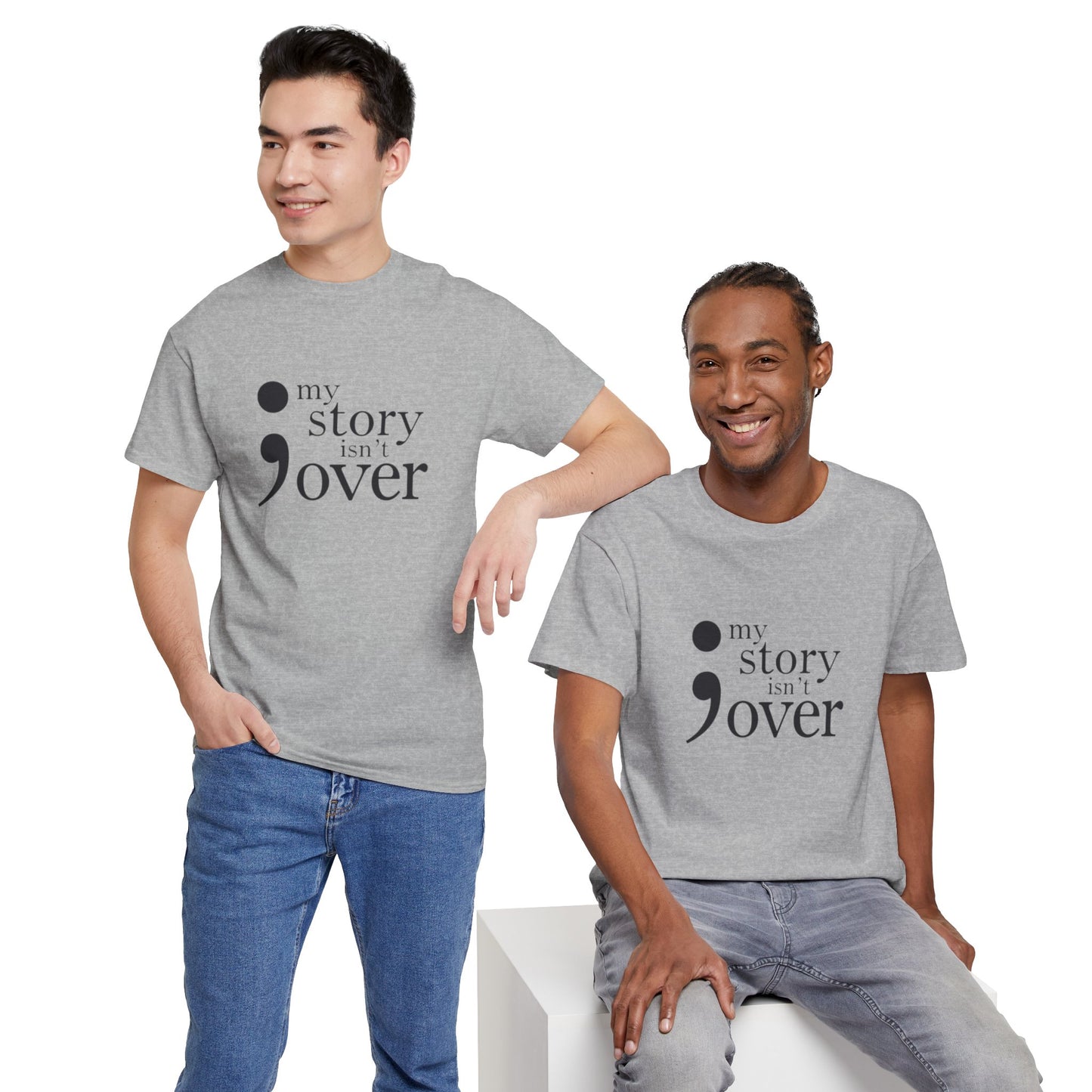 My story isn't over Unisex Heavy Cotton Tee