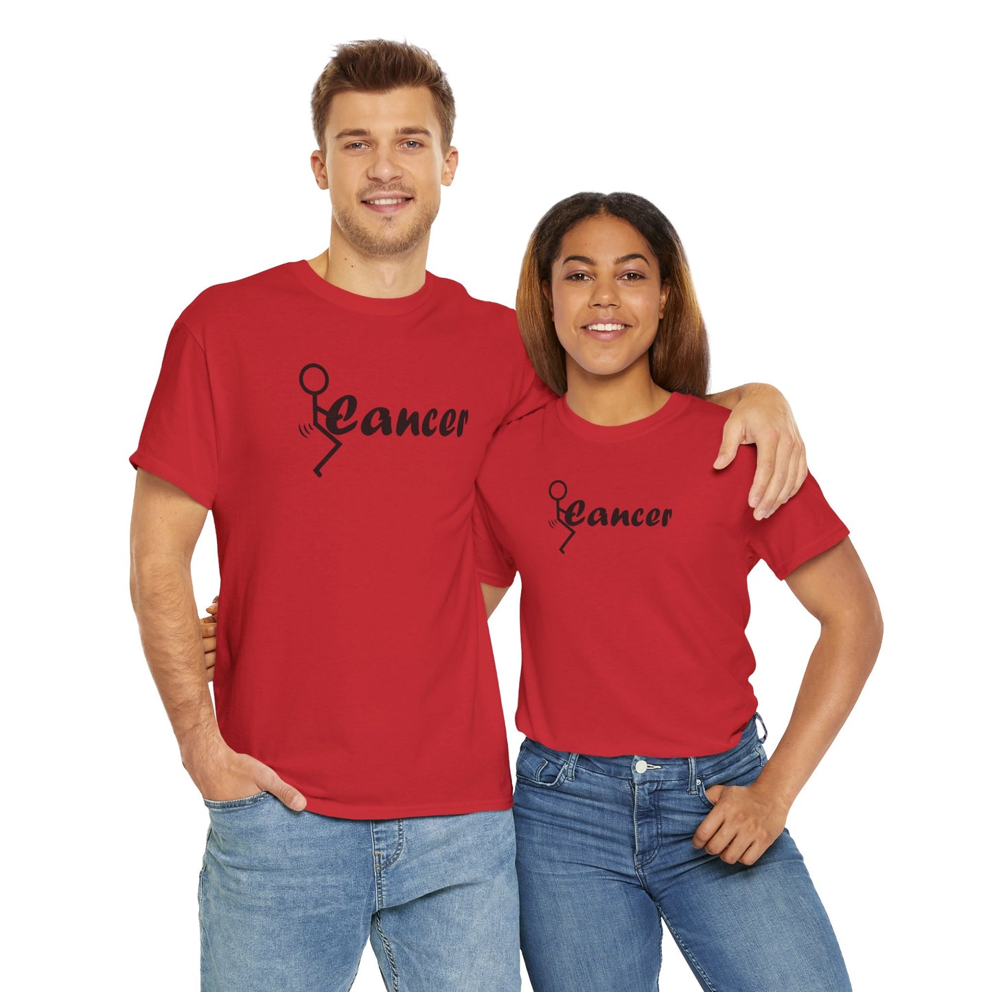 F*ck CANCER Unisex Heavy Cotton Tee