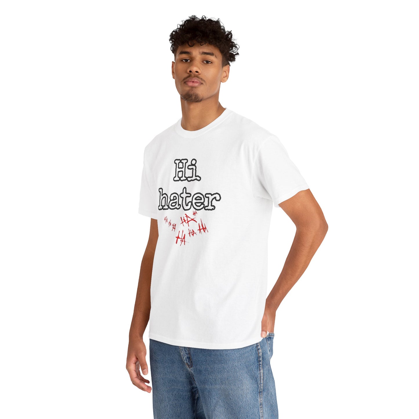 Hi hater Unisex Heavy Cotton Tee