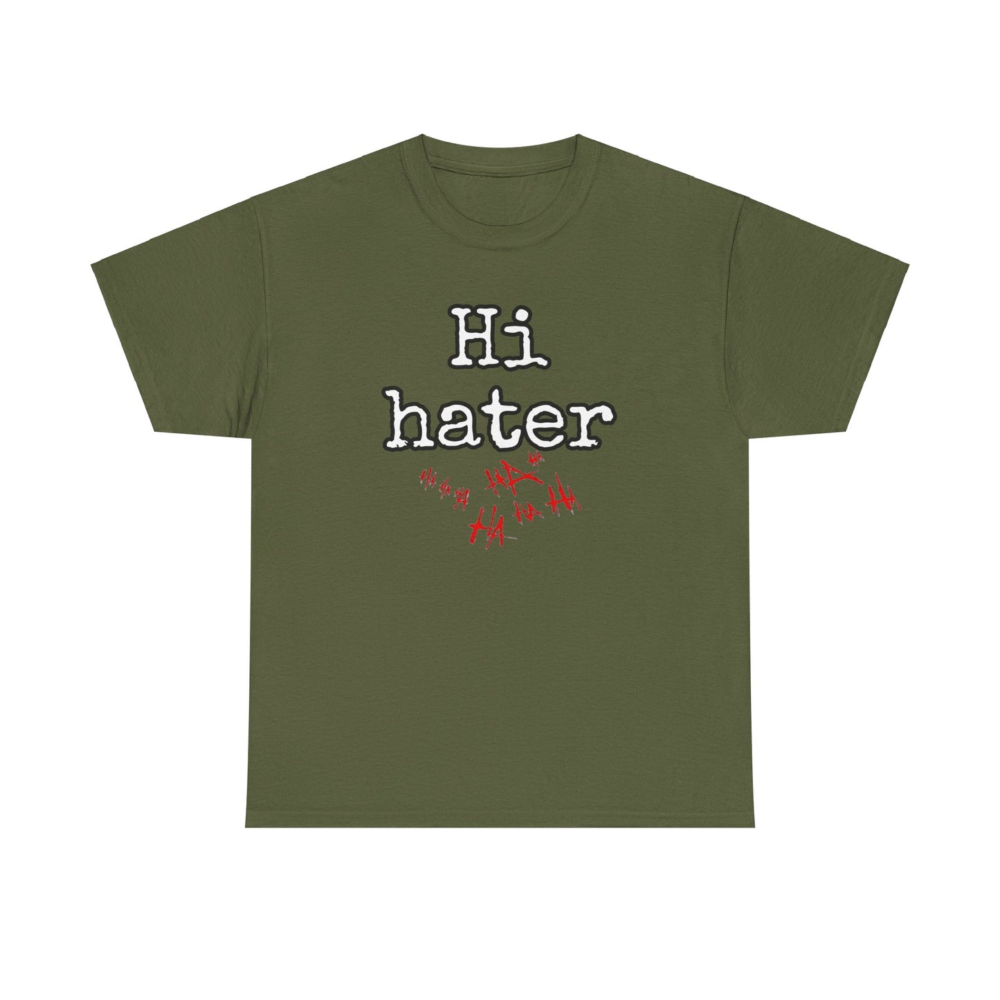 Hi hater Unisex Heavy Cotton Tee
