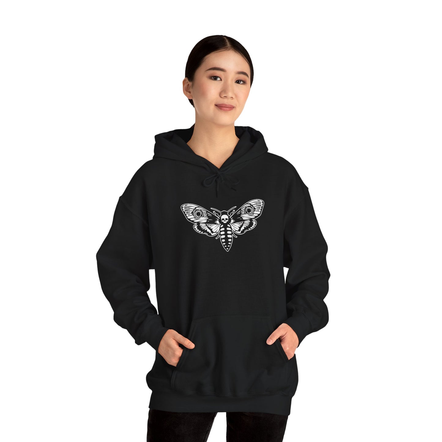 Death Moth Hooded Sweatshirt