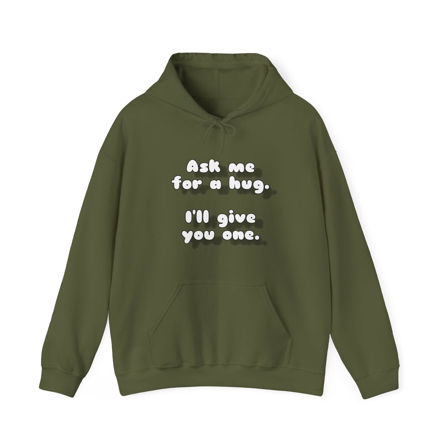 Ask me for a hug Unisex Heavy Blend™ Hooded Sweatshirt