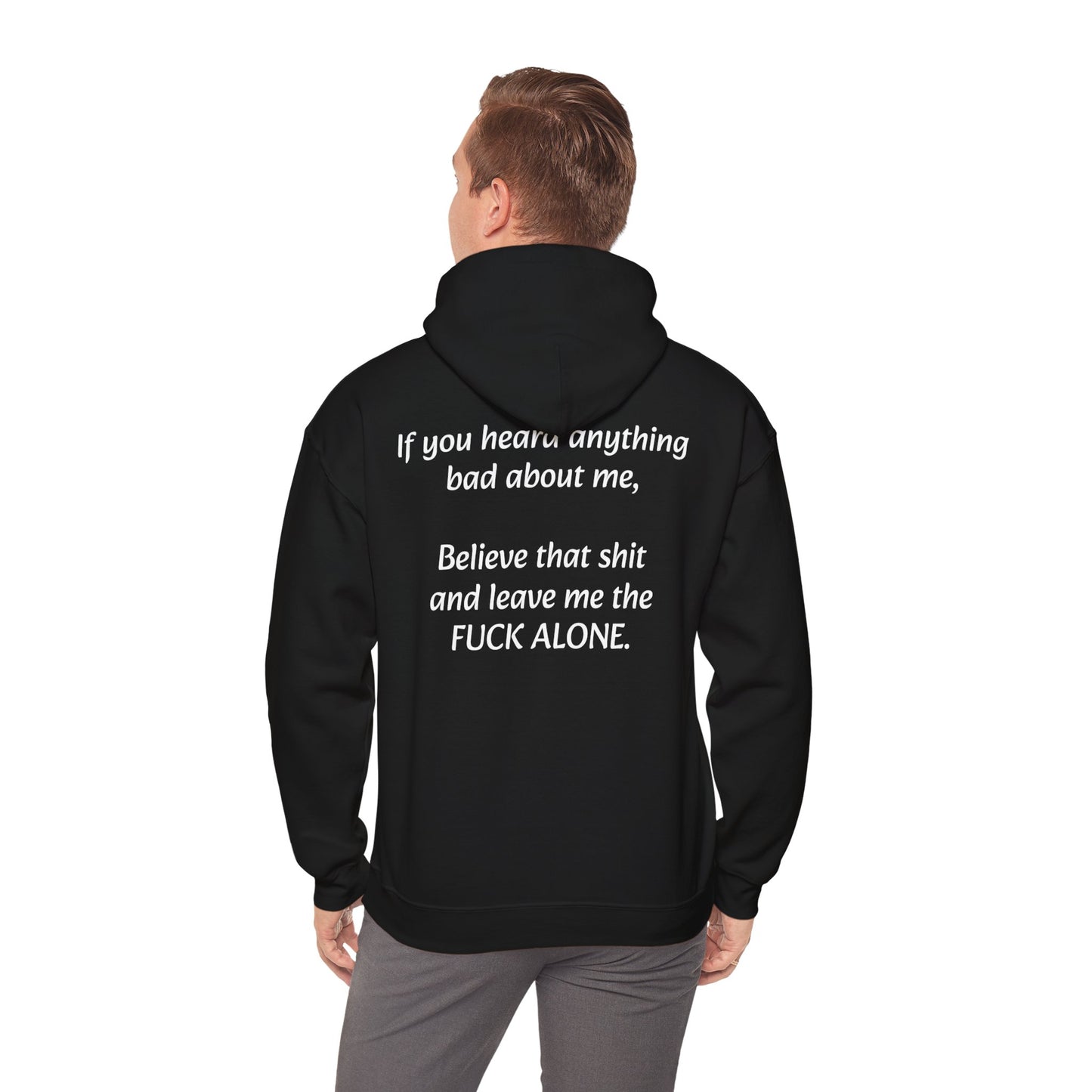 Leave me TF alone Unisex Heavy Blend™ Hooded Sweatshirt