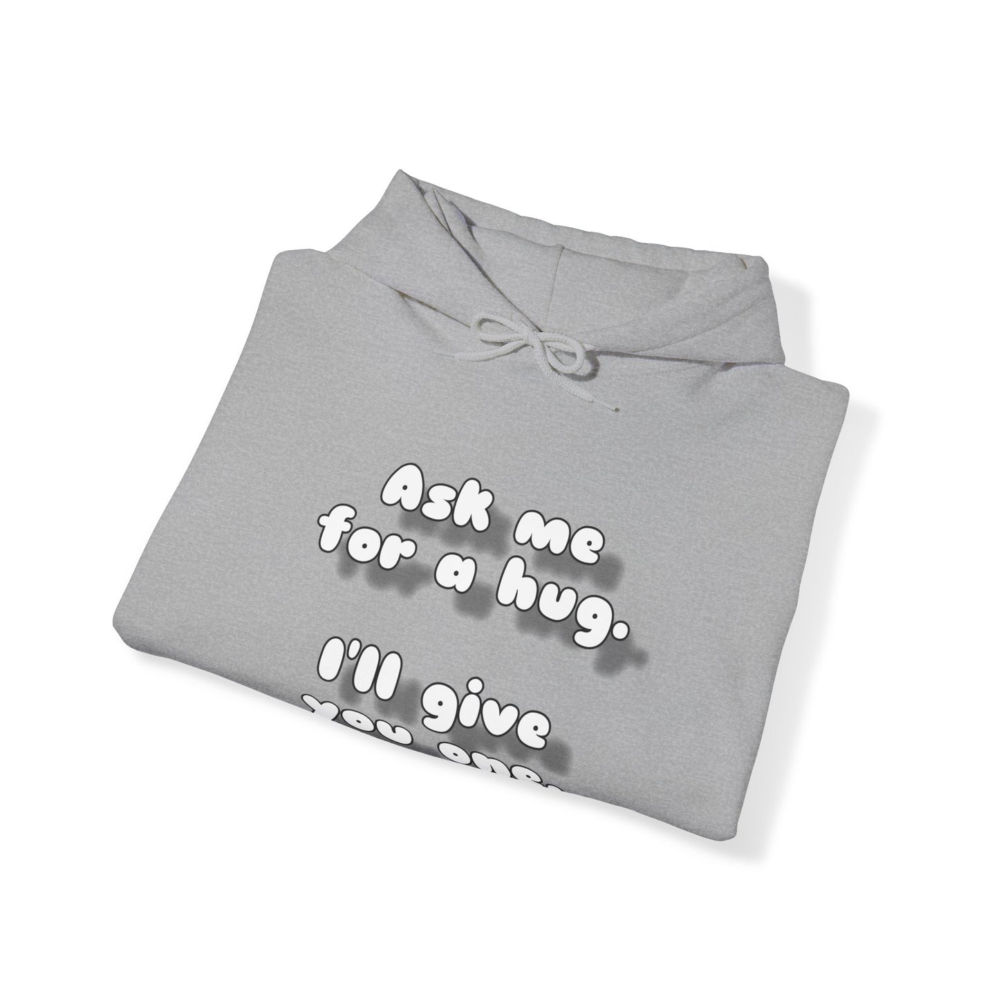 Ask me for a hug Unisex Heavy Blend™ Hooded Sweatshirt