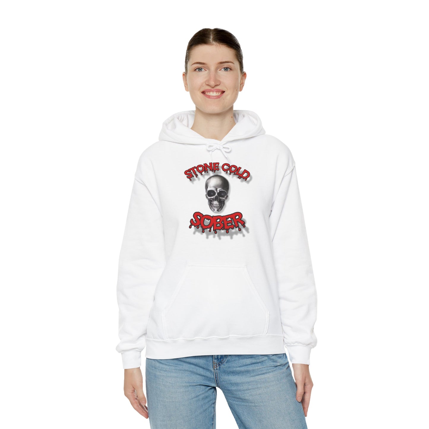 Stone Cold Sober Unisex Heavy Blend™ Hooded Sweatshirt