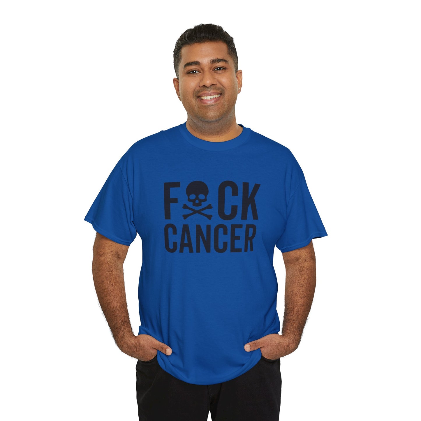 F*ck cancer Unisex Heavy Cotton Tee