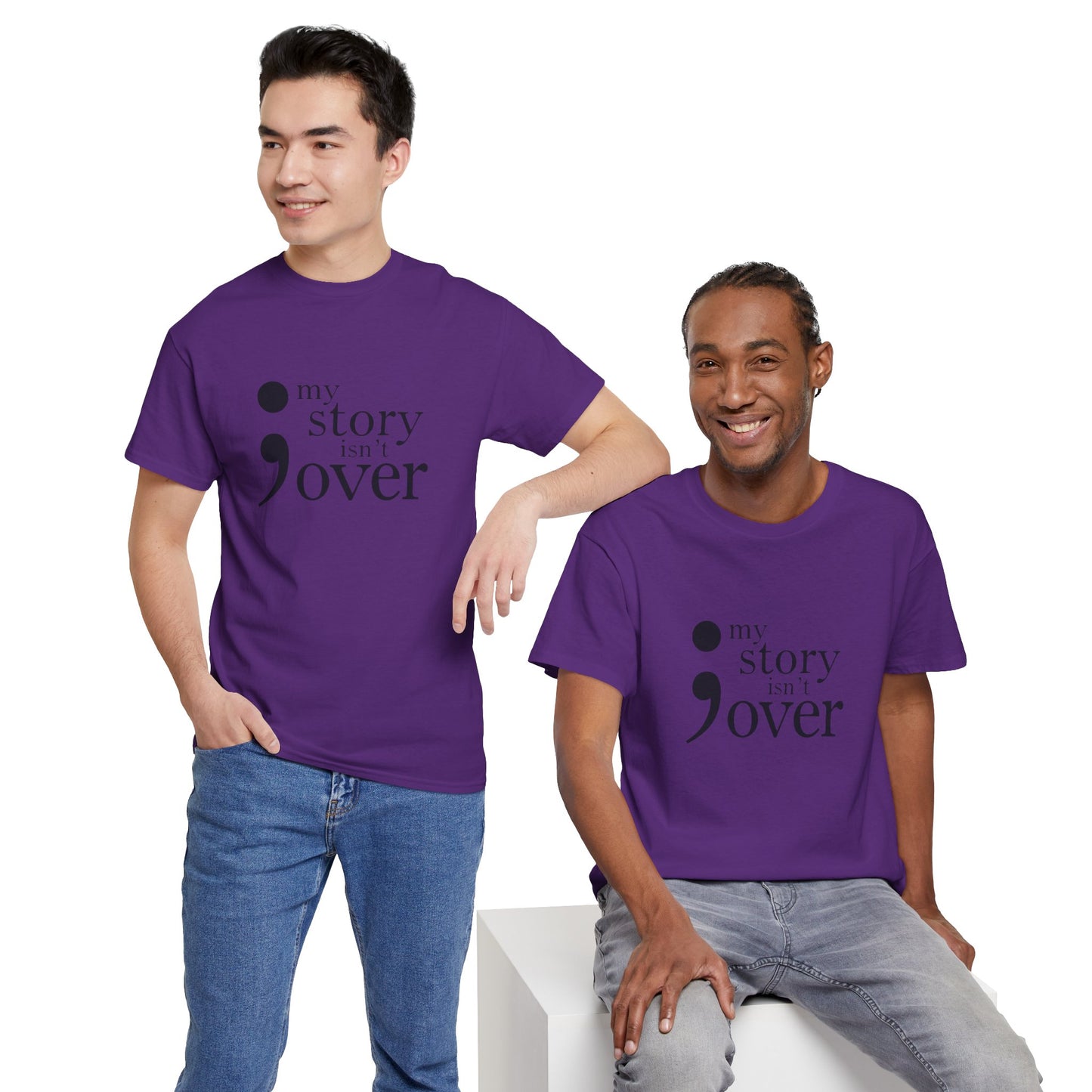 My story isn't over Unisex Heavy Cotton Tee