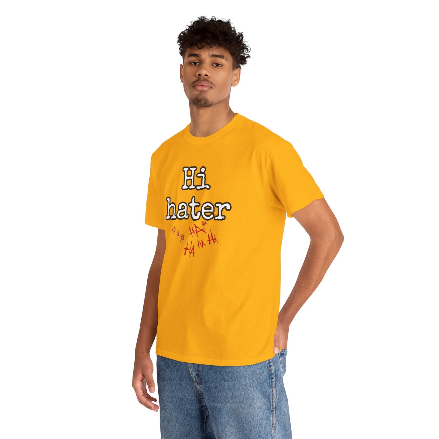 Hi hater Unisex Heavy Cotton Tee