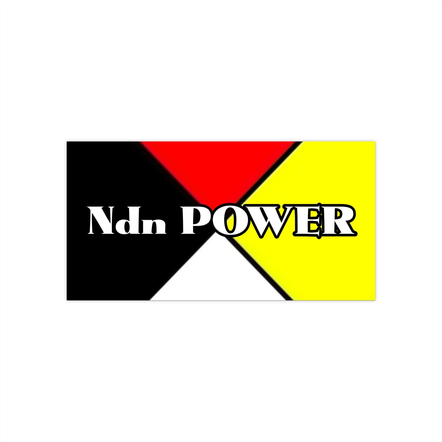 Ndn POWER Bumper Stickers