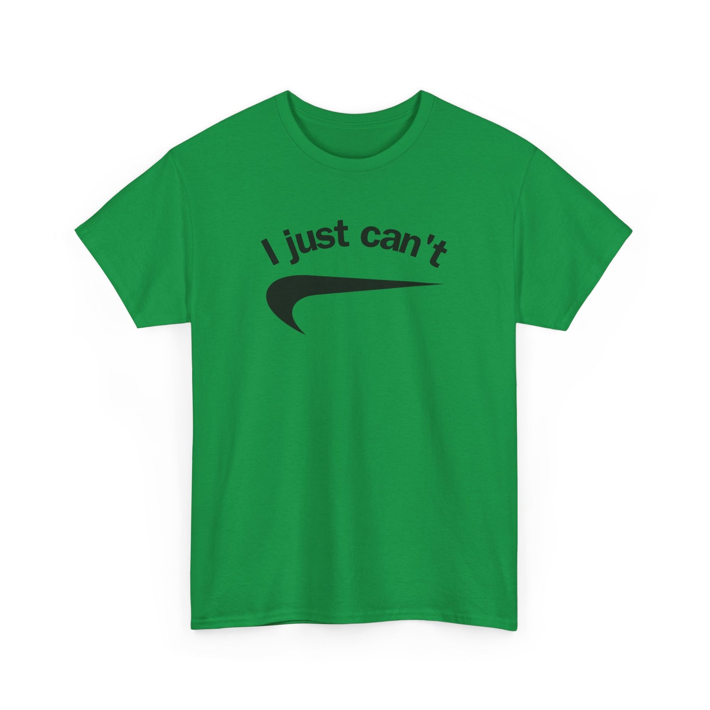 I just can't Unisex Heavy Cotton Tee