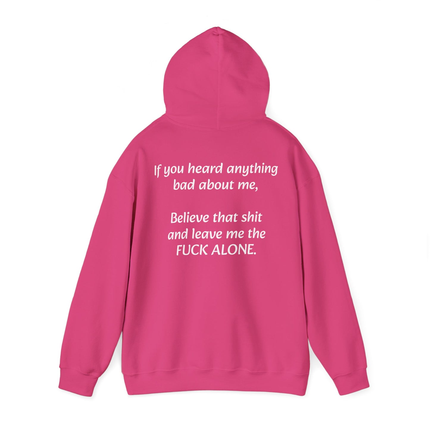 Leave me TF alone Unisex Heavy Blend™ Hooded Sweatshirt