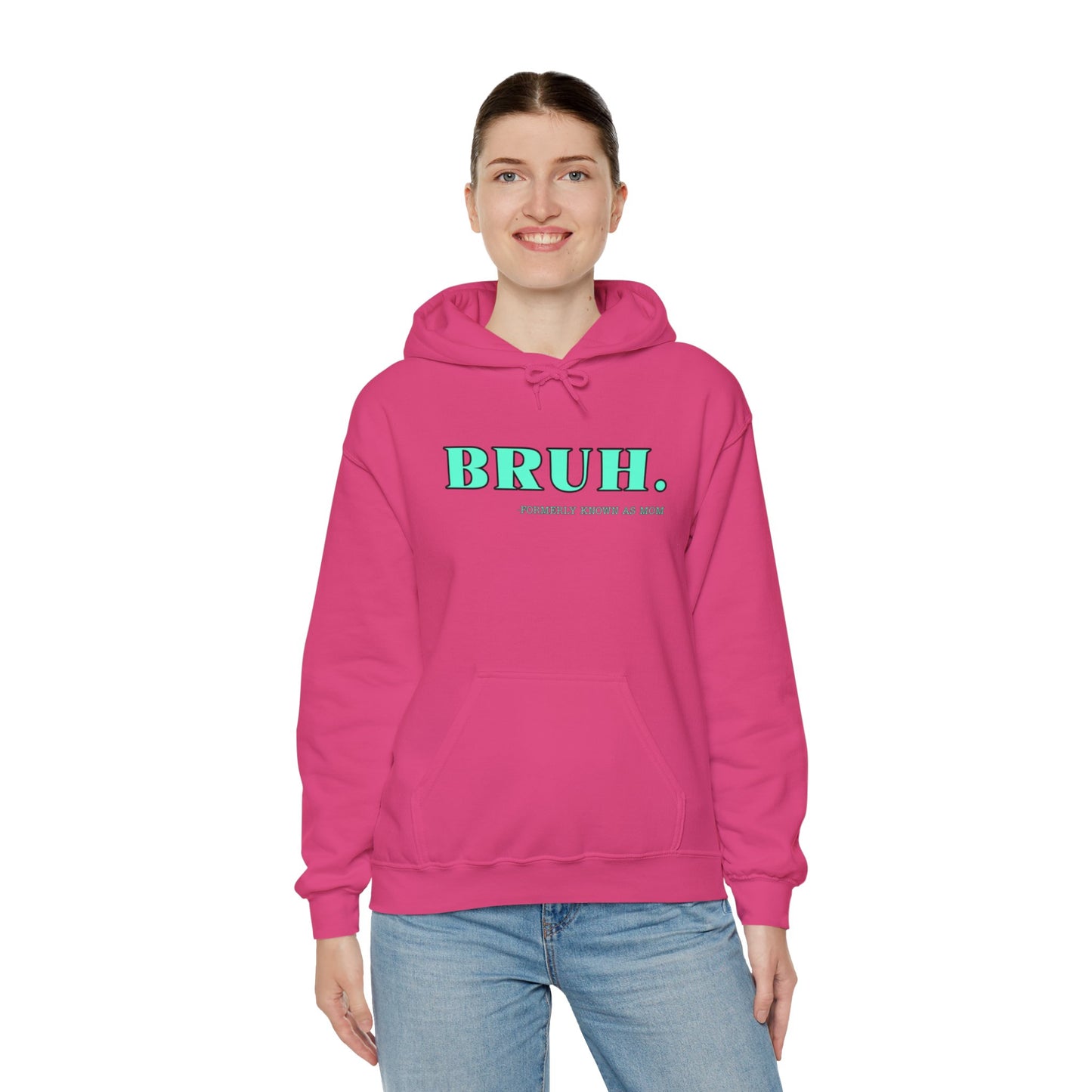 BRUH. Formerly known as mom Unisex Heavy Blend™ Hooded Sweatshirt