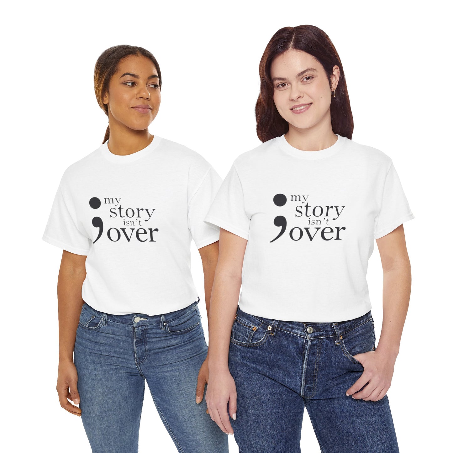 My story isn't over Unisex Heavy Cotton Tee