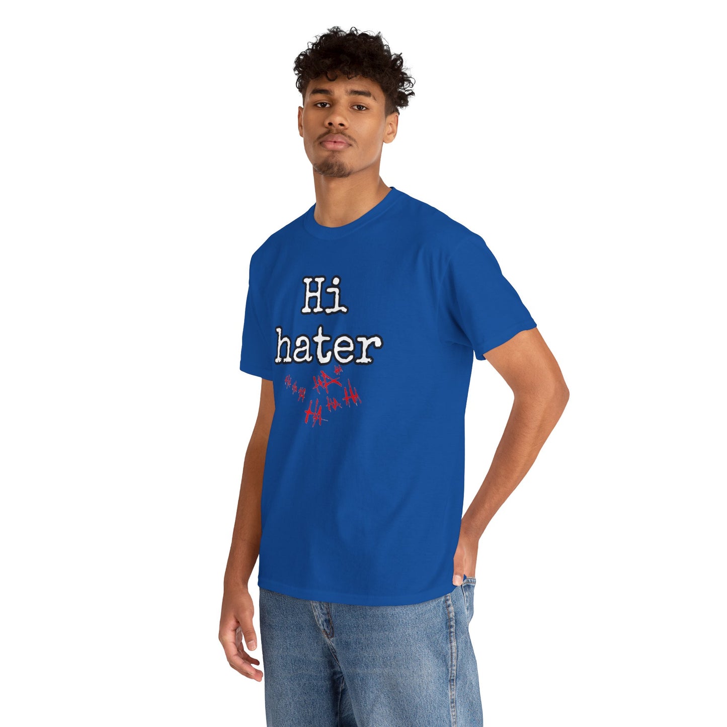 Hi hater Unisex Heavy Cotton Tee