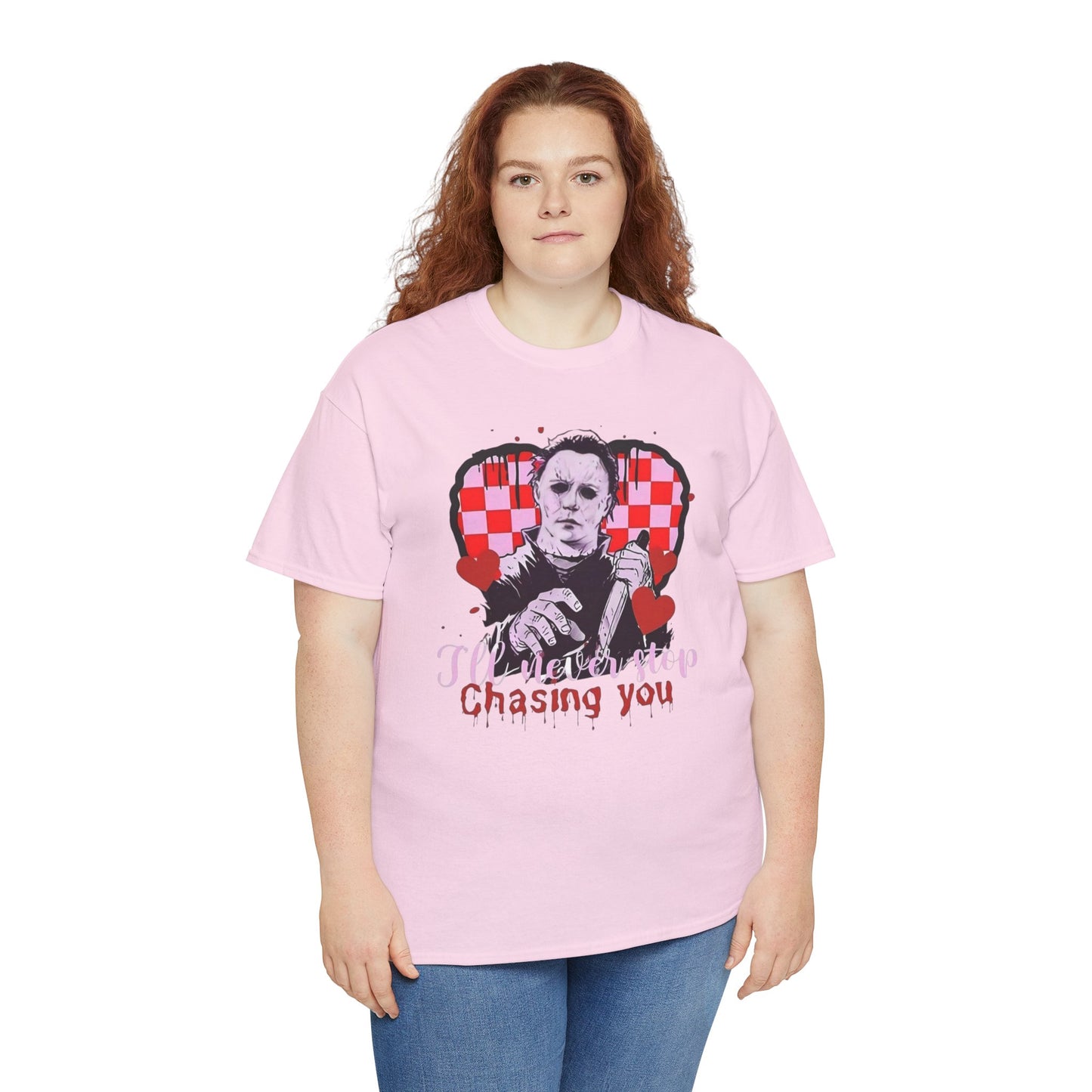 I'll never stop chasing you Unisex Heavy Cotton Tee