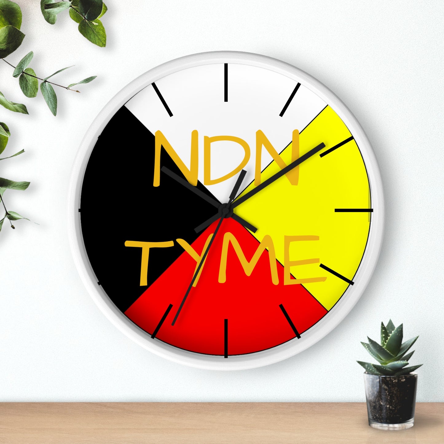 NDN TYME Wall Clock