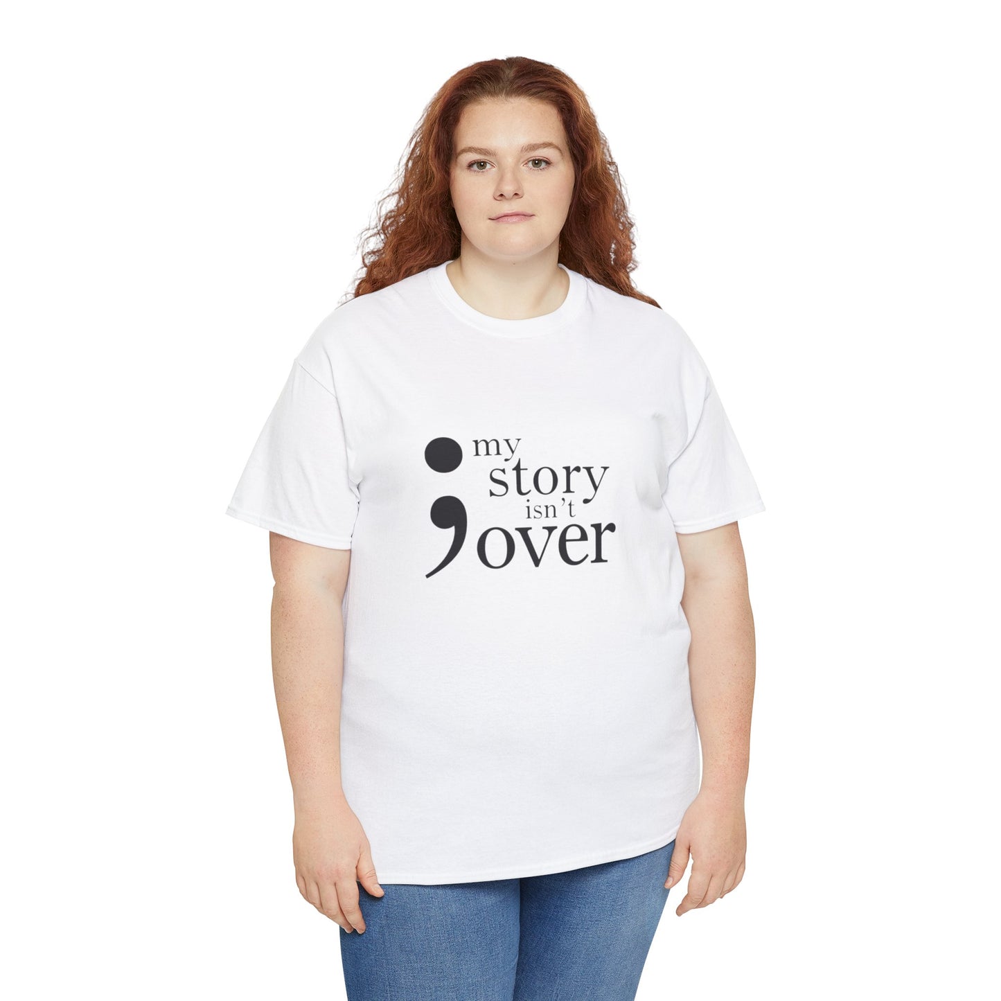 My story isn't over Unisex Heavy Cotton Tee