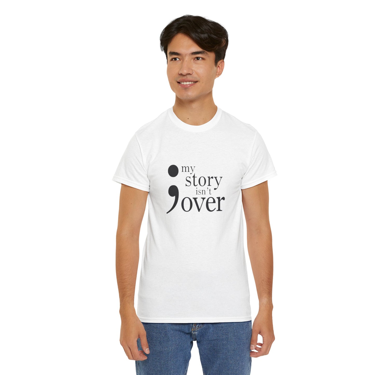 My story isn't over Unisex Heavy Cotton Tee