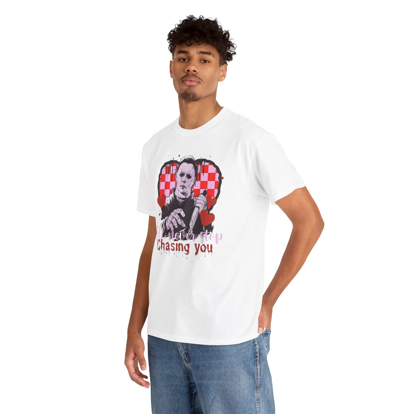 I'll never stop chasing you Unisex Heavy Cotton Tee