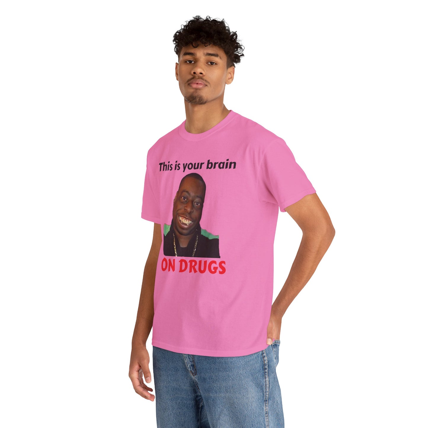 This is your brain on drugs Unisex Heavy Cotton Tee