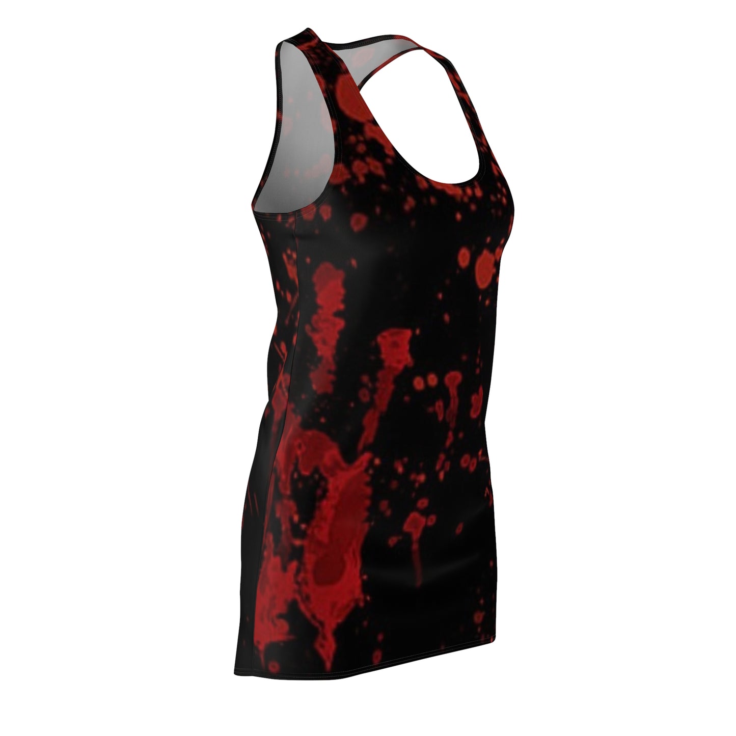 Women's bloody handprint dress