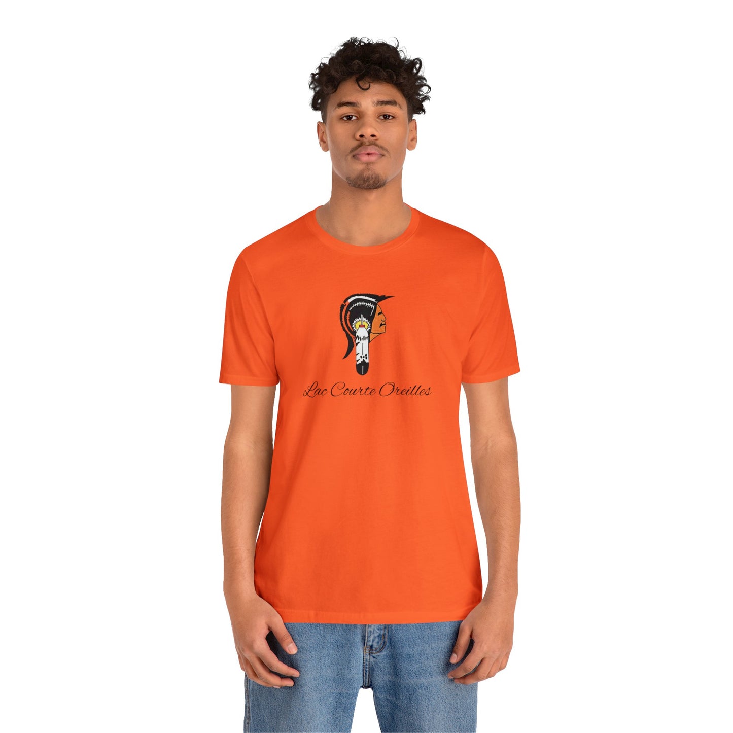 Lac Courte Oreilles logo Short Sleeve Tee