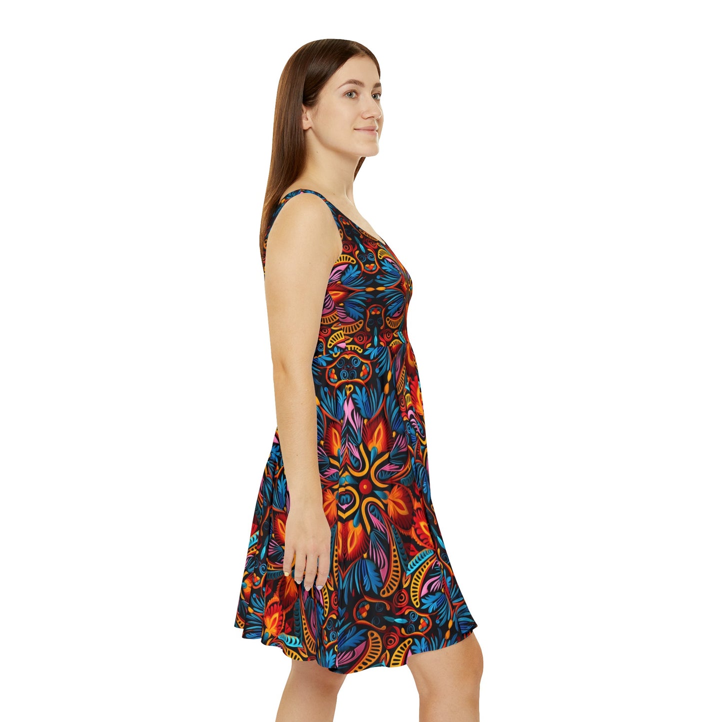 Floral Women's Skater Dress (AOP)