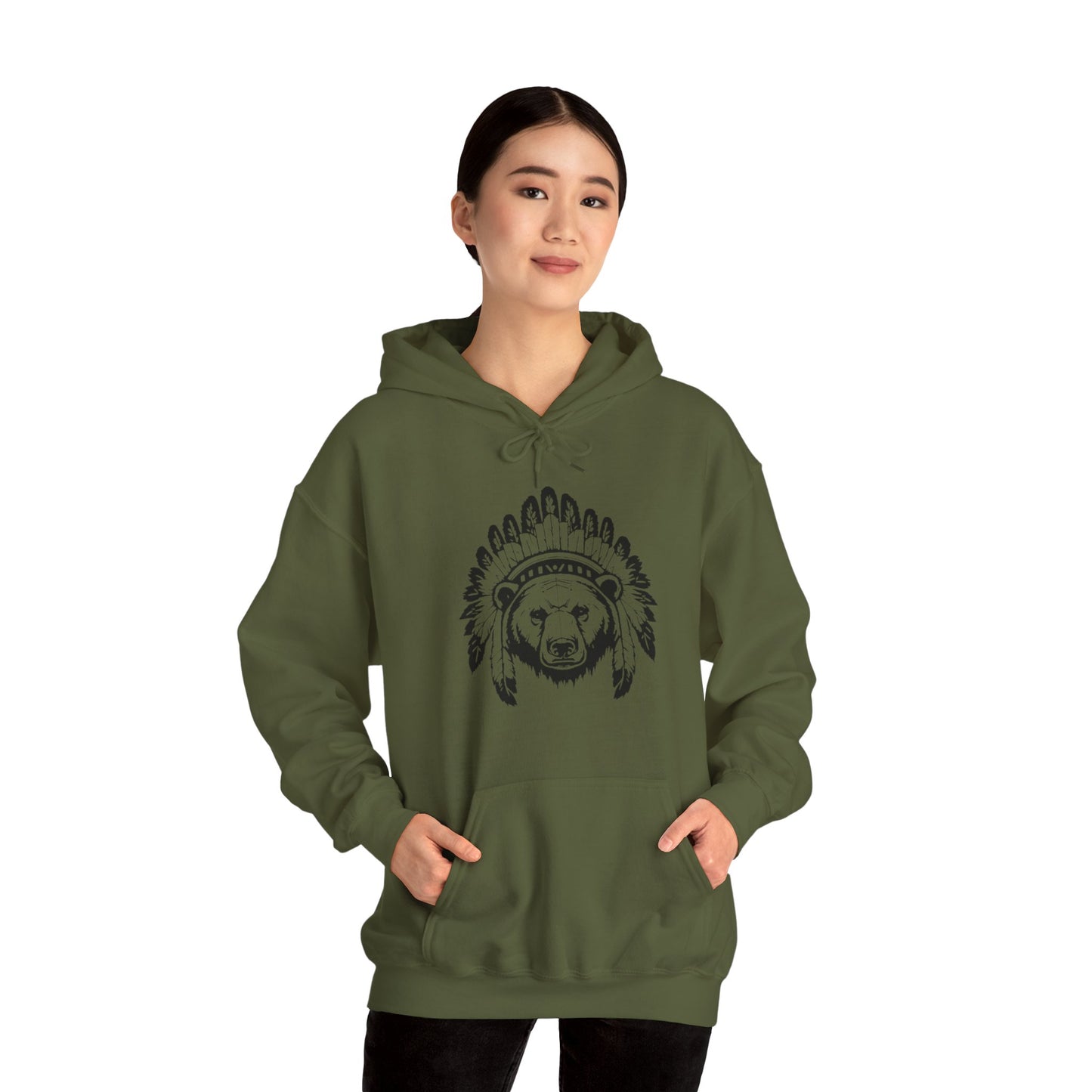 Bear chief Hooded Sweatshirt