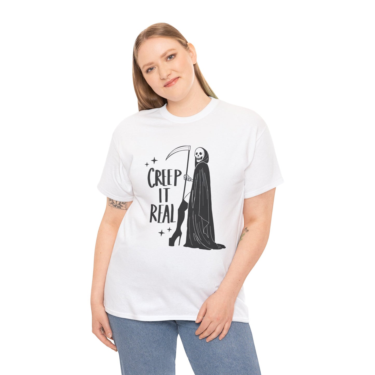 Creep it real Unisex Heavy Cotton Tee